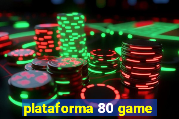 plataforma 80 game