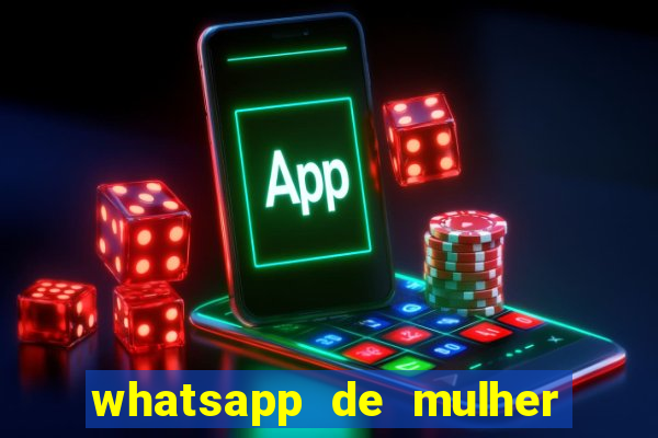 whatsapp de mulher de programa