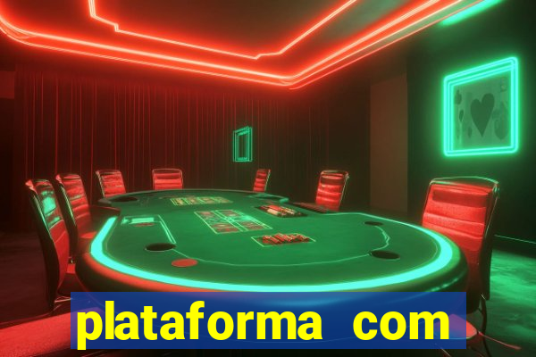 plataforma com conta demo fortune tiger