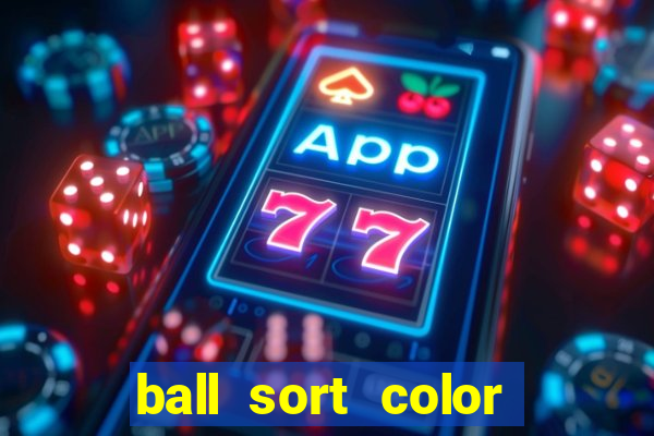 ball sort color water puzzle