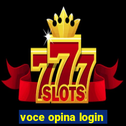 voce opina login