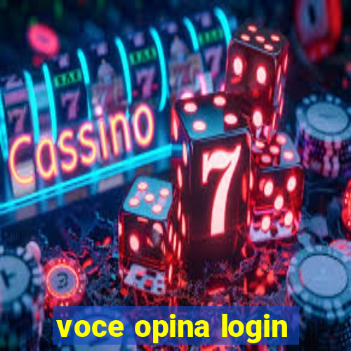 voce opina login