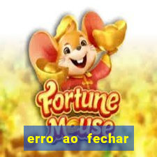 erro ao fechar compra casas bahia